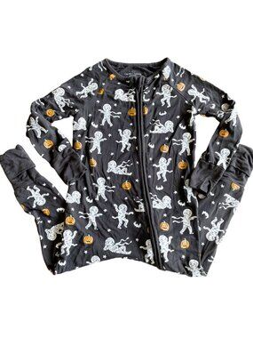 Caden Lane Bamboo Halloween Unisex Footie Sleeper - Sz 18-24 Months